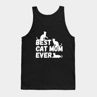 Best Cat Mom Ever Tank Top